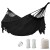 Hamaca Paraguaya Silla Colgante Reforzada Jardín Bolso + Acc Color Negro