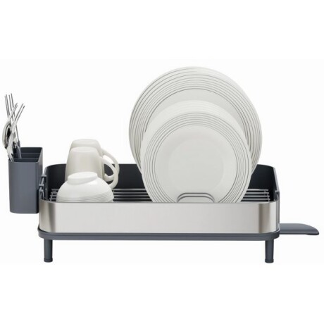 Escurridor de Platos Soporte Plástico 48cm x 32cm x 16cm / Acero Inoxidable Escurridor de Platos Soporte Plástico 48cm x 32cm x 16cm / Acero Inoxidable