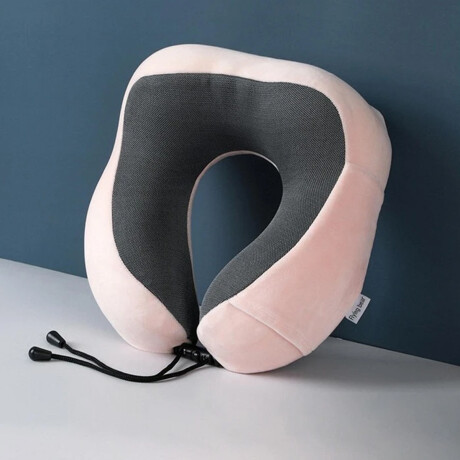 Almohada de viaje anatómica Rosa