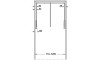 Perchero abatible regulable 77-120 cm Perchero Abatible Regulable 77-120 Cm