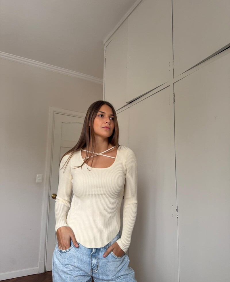 Polera Mia manteca