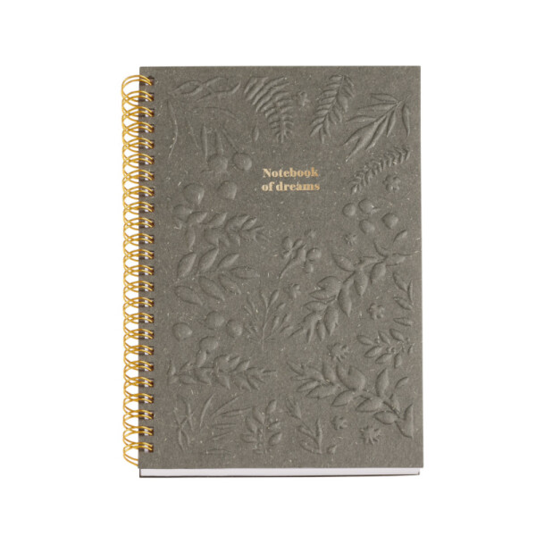 Cuaderno c/espiral grabado - MiquelRius Única