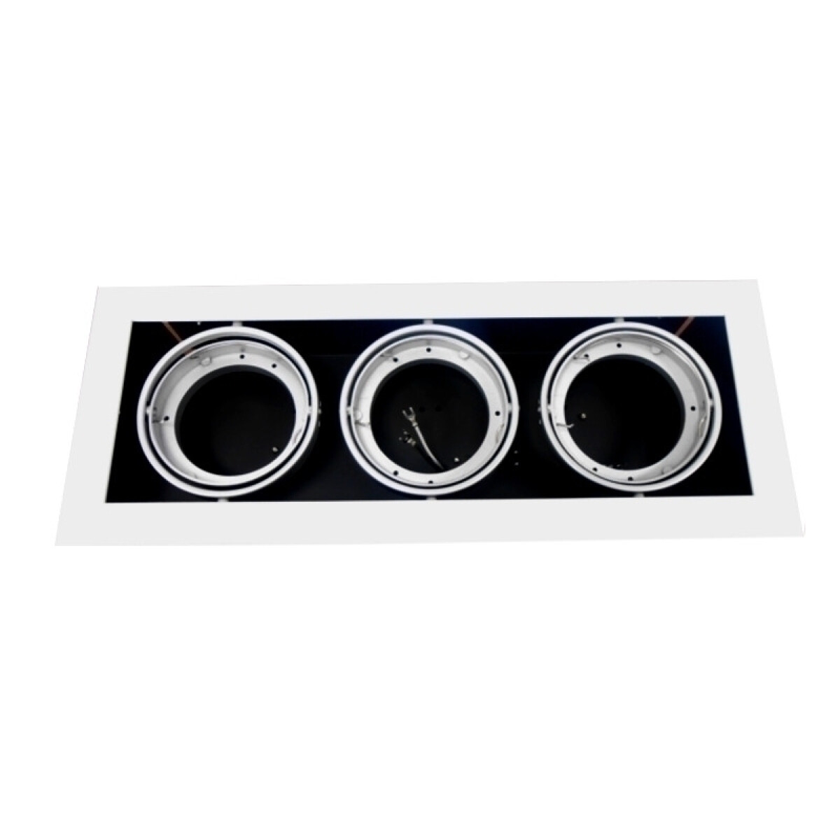 Luminaria de embutir techo rectangular móvil blca - NV0712 