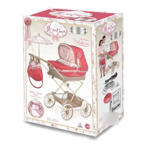 Coche De Muñeca Plegable Con Sombrilla Reborn De Cuevas Coche De Muñeca Plegable Con Sombrilla Reborn De Cuevas