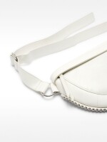 Riñonera De Textura blanco