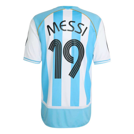 Remera Argentina Camiseta Oficial Camiseta 2006 ''Messi'' de Hombre Blanco