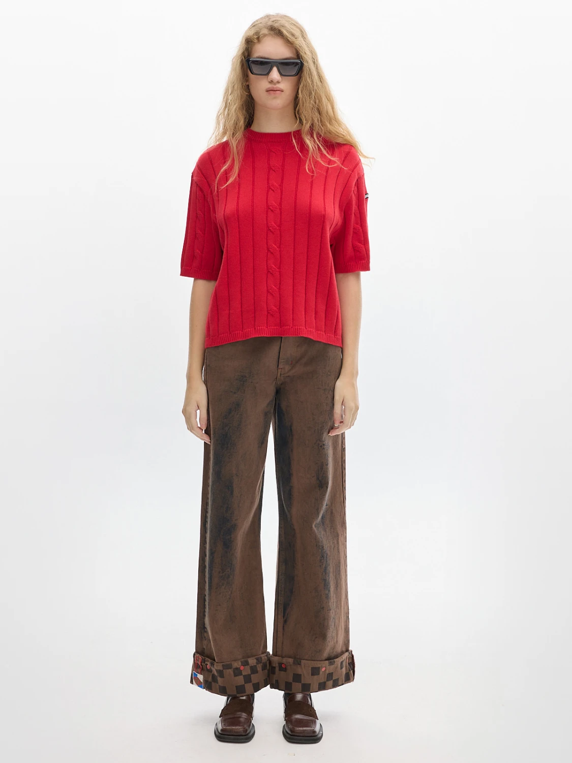 Knit t-shirt Jody rojo s