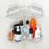 Estante Organizador Esquinero Set x2 Accesorio Baño Ducha Adhesivo Imback Color Plateado Estante Organizador Esquinero Set x2 Accesorio Baño Ducha Adhesivo Imback Color Plateado