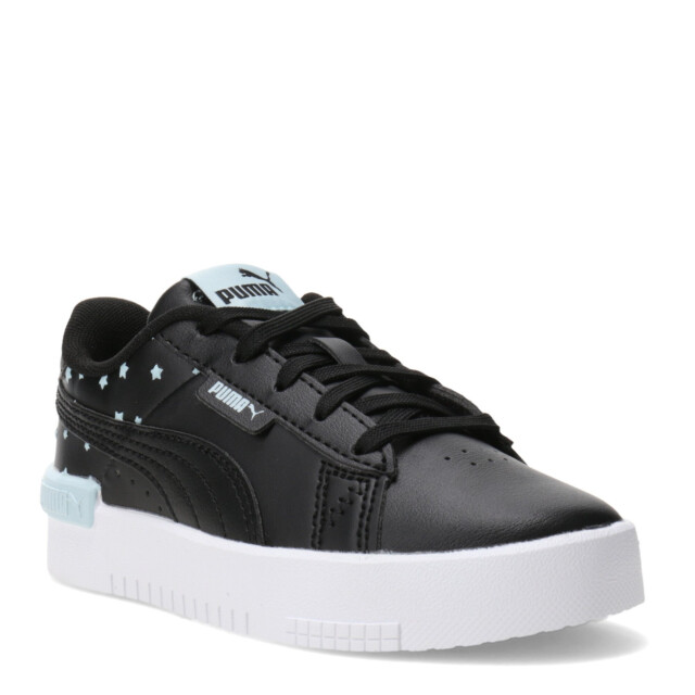 Championes Infantiles Puma Jada Star Negro - Celeste
