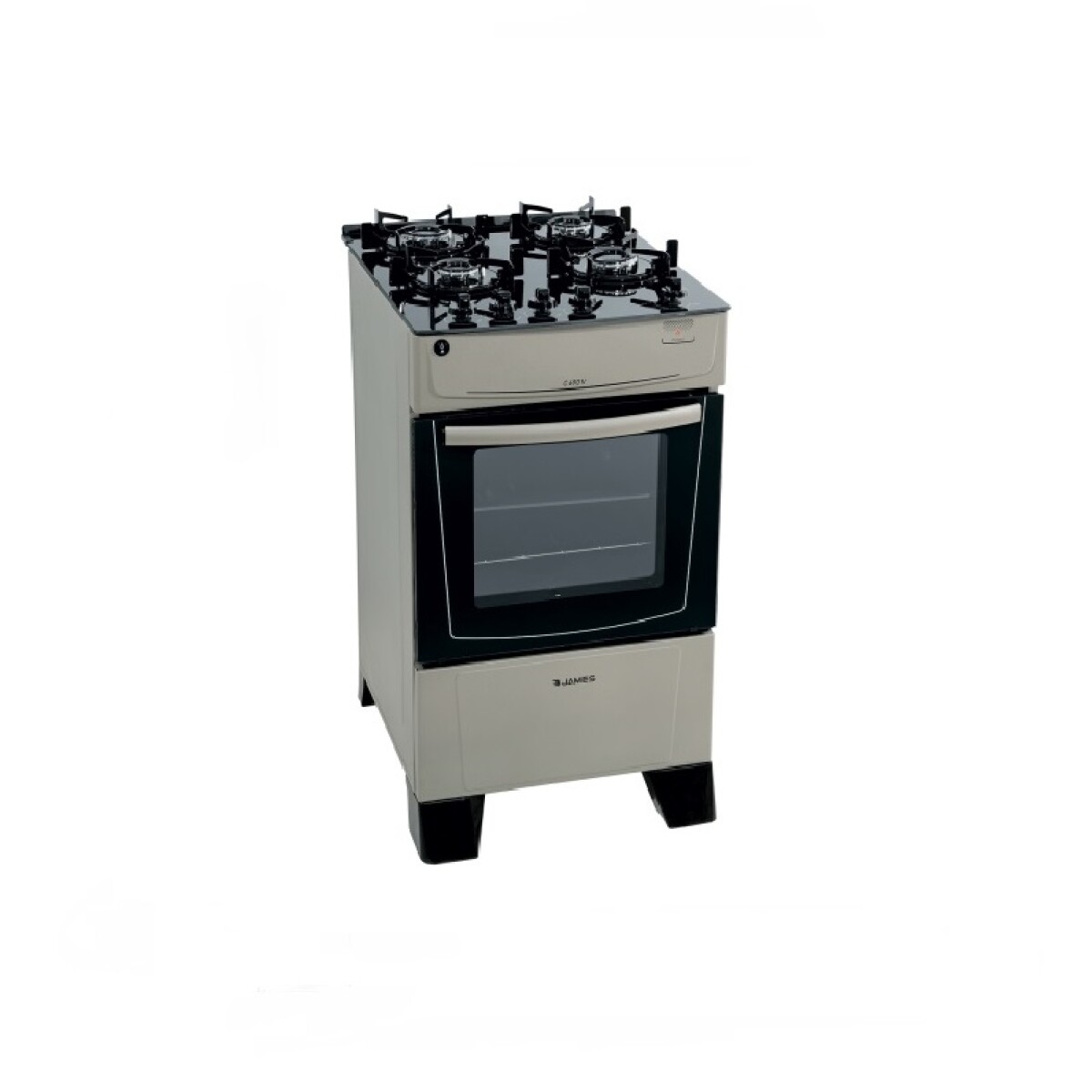 Cocina James C 690 V 4H a Gas - GRIS 