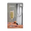SET COPA VIDRIO P/CHAMPAGNE 210ML 4PZAS Unica