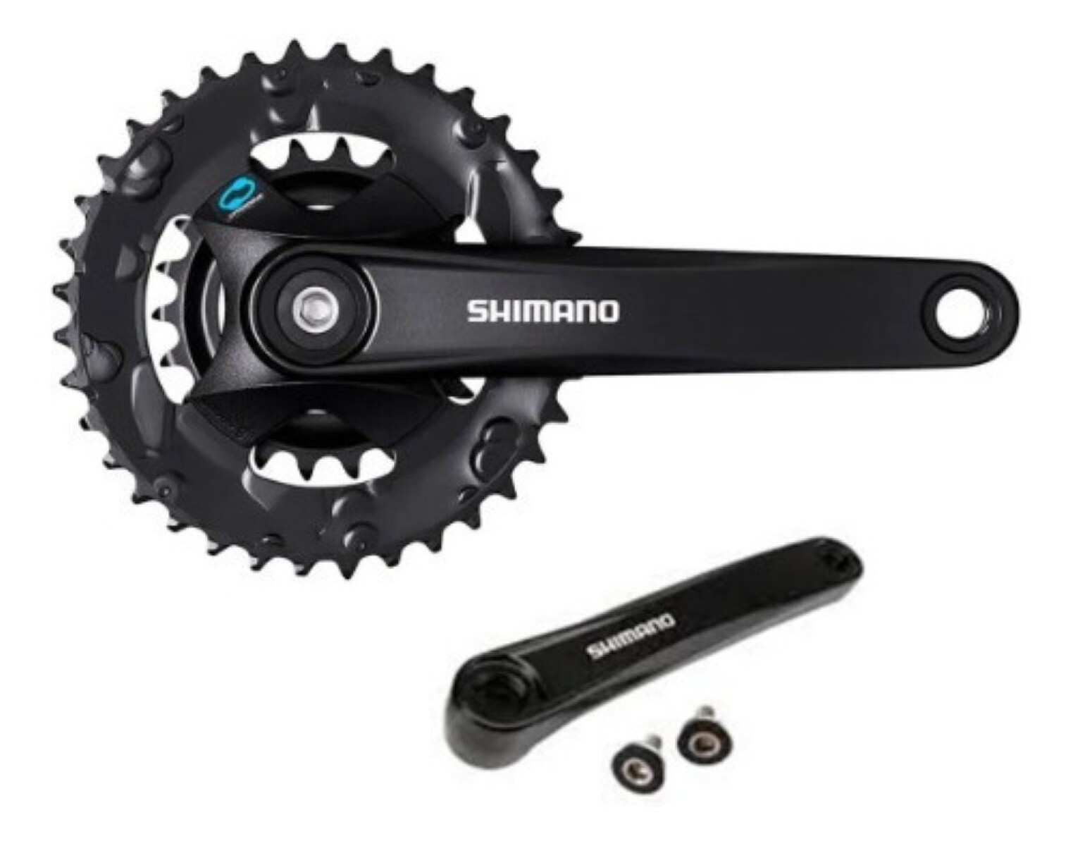 Biela Shimano Plat/palanca M315 7-8 V 36/22 