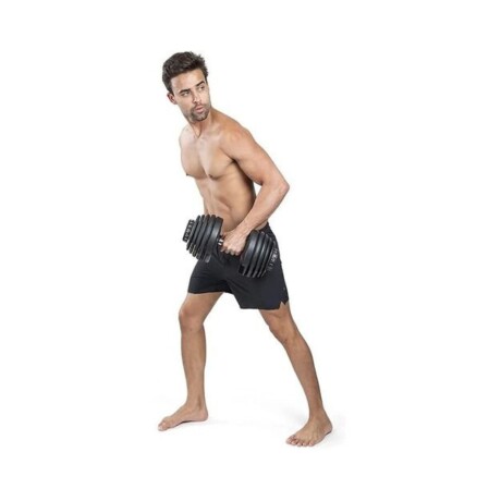 Mancuerna ajustable de 2.5 a 20kg Best Negro