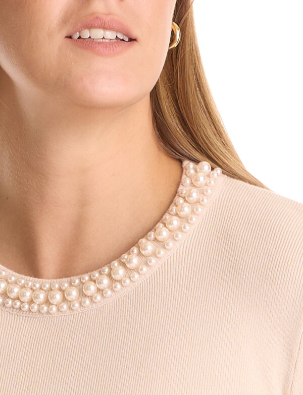 Buzo Perlas BEIGE