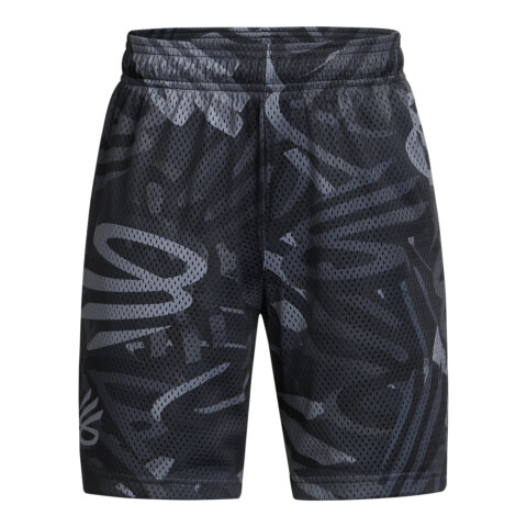 Curry Boys Splash Short-GRN BLK-001