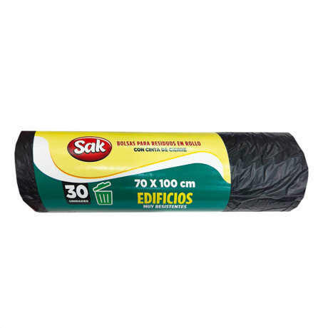 Bolsas para residuos SAK 70x100 CIERRA FÁCIL - 30 unidades Bolsas para residuos SAK 70x100 CIERRA FÁCIL - 30 unidades