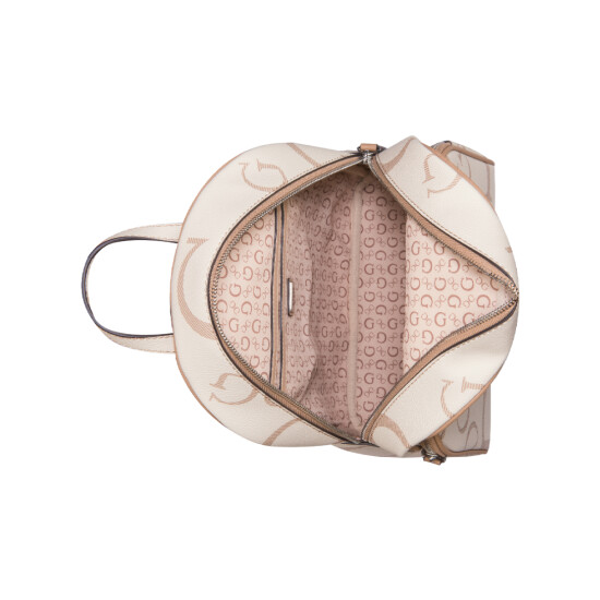 Mochila Guess Holeman Mediana Khaki 0