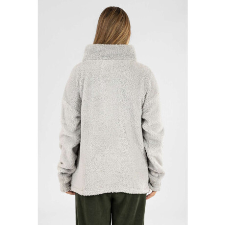 Sweater sherpa Gris