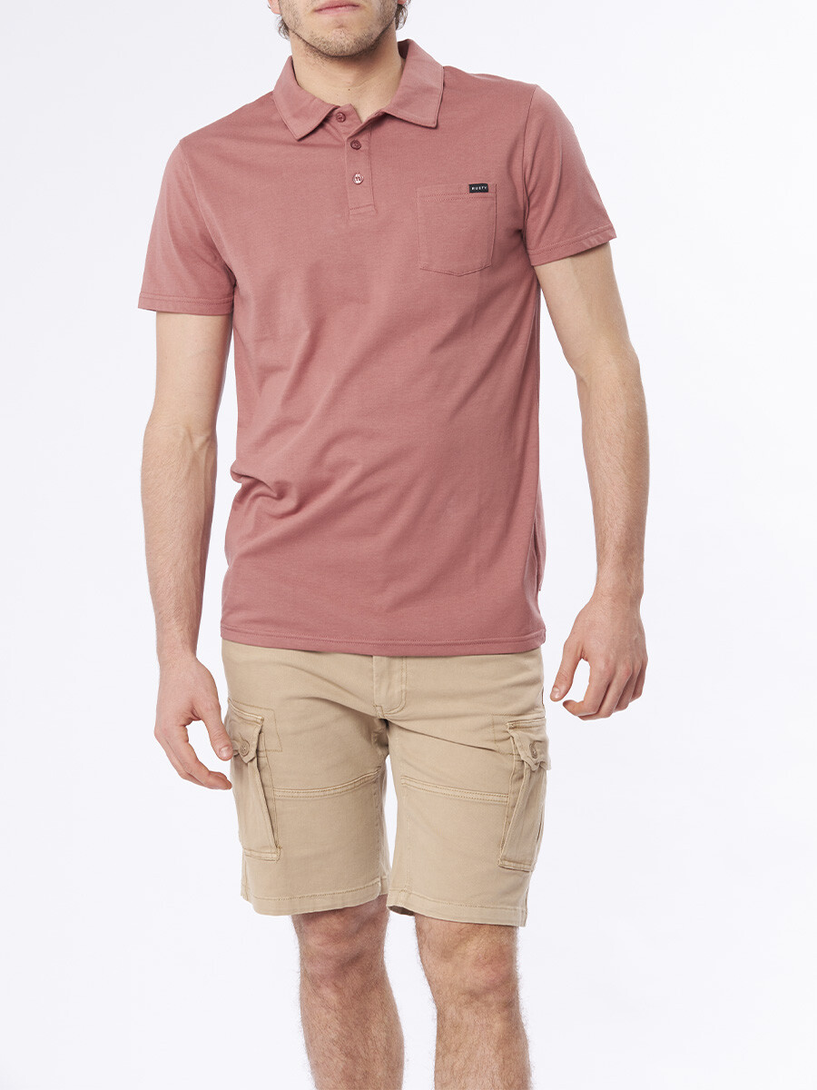 POLO BASER RUSTY - Rosa Viejo 