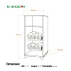 Mueble Cocina Frutero Multiuso Premium 15mm Mueble Cocina Frutero Multiuso Premium 15mm