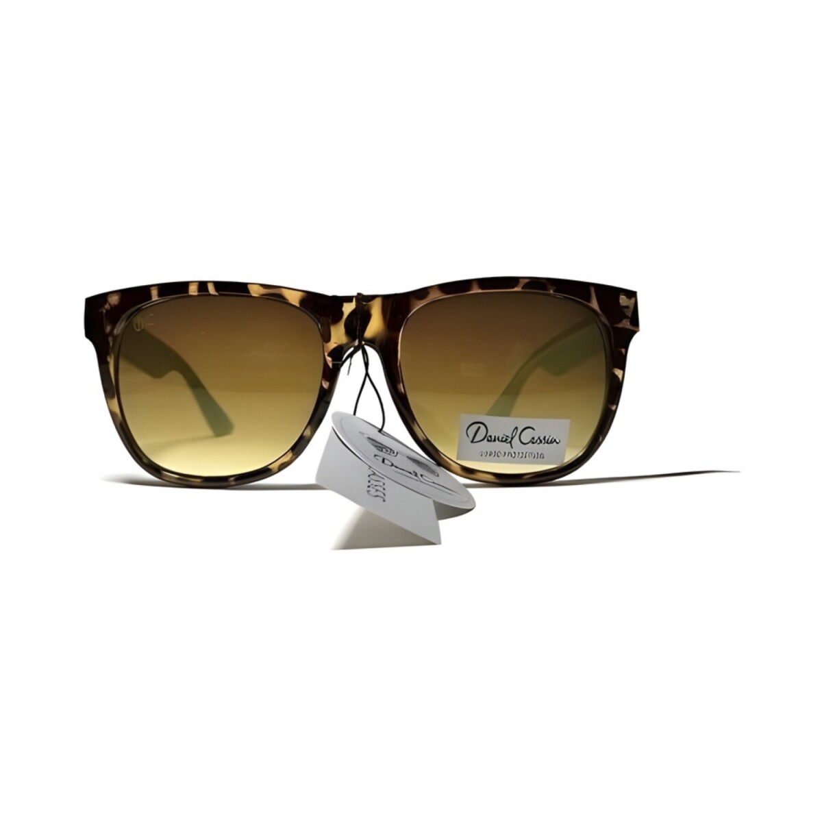 Lentes De Sol Daniel Cassin Jack Para Hombre Diseño Moderno Y Cómodo UV - Marron-Negro 