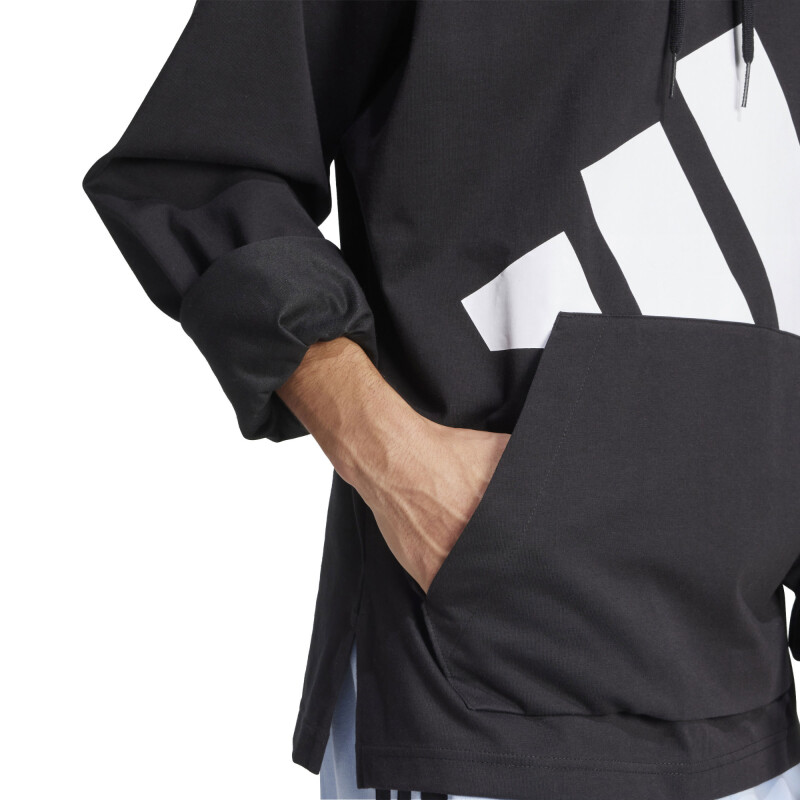 Canguro de Hombre Adidas Essentials Logo Negro - Blanco