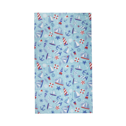 Toalla Infantil Playera Felpa Varios Diseños 70 x 130 cm 100% Algodón Barcos