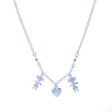 Conjunto de cadena plaTA 925 LINEA KIDS Conjunto de cadena plaTA 925 LINEA KIDS