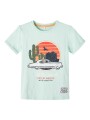 Camiseta Kaspo MIST GREEN