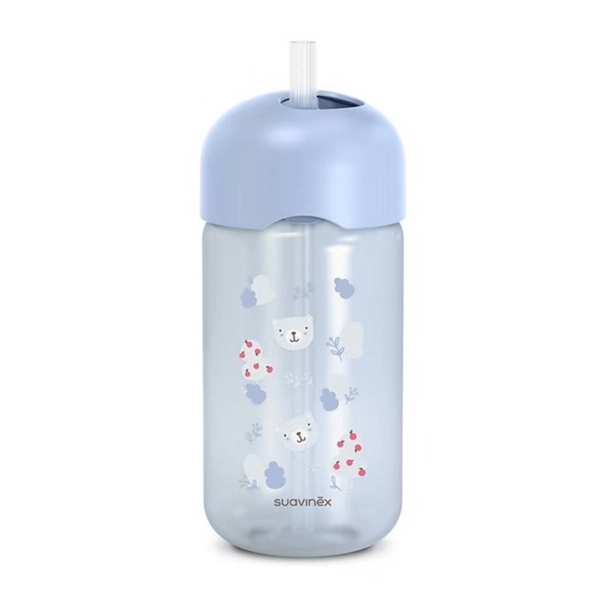 Vaso Suavinex con Sorbito 340 ml - Celeste 
