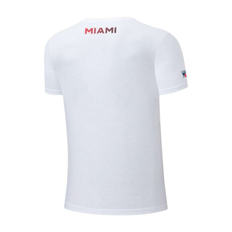 Remera Inter Miami de Niños Blanco