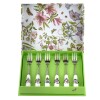 PORTMEIRION BOT GARDEN TENEDORES DE TORTA SET x 6 PORTMEIRION BOT GARDEN TENEDORES DE TORTA SET x 6
