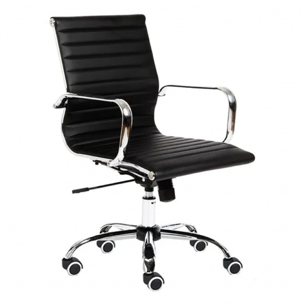 Silla De Escritorio Jules Regulable - Negra 