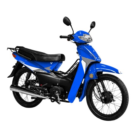 Moto Buler Cub 110cc Rayos Azul