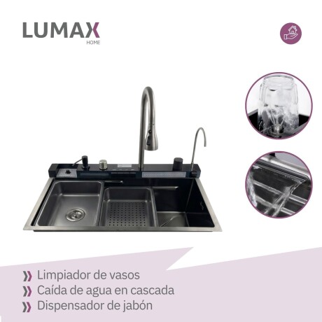 Pileta Acero Inox Multifuncion con lava vaso Pileta Acero Inox Multifuncion con lava vaso