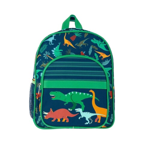 MOCHI.C.SJ Mochila Infantil Clásica 33x28cm Stephen Joseph - Dino Verde