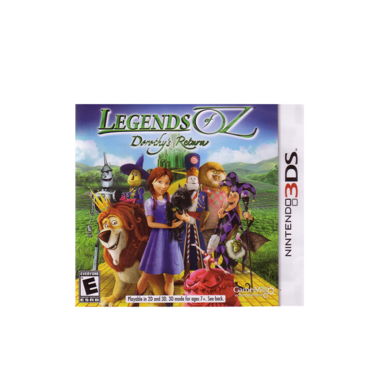 3DS Legends Of OZ Dorothy`s Returns 3DS Legends Of OZ Dorothy`s Returns