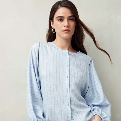 CAMISA LISANA Celeste