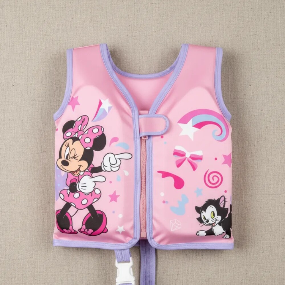 Flotador bebe chaleco con correa 1-3 años Minnie