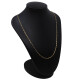Cadena forcet en oro 18k amarillo. Largo 51cm Cadena forcet en oro 18k amarillo. Largo 51cm