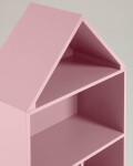 Estantería casita infantil Celeste de MDF rosa 50 x 105 cm