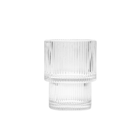 VASO 220ML RAYAS RELIEVE OPTIC VASO 220ML RAYAS RELIEVE OPTIC