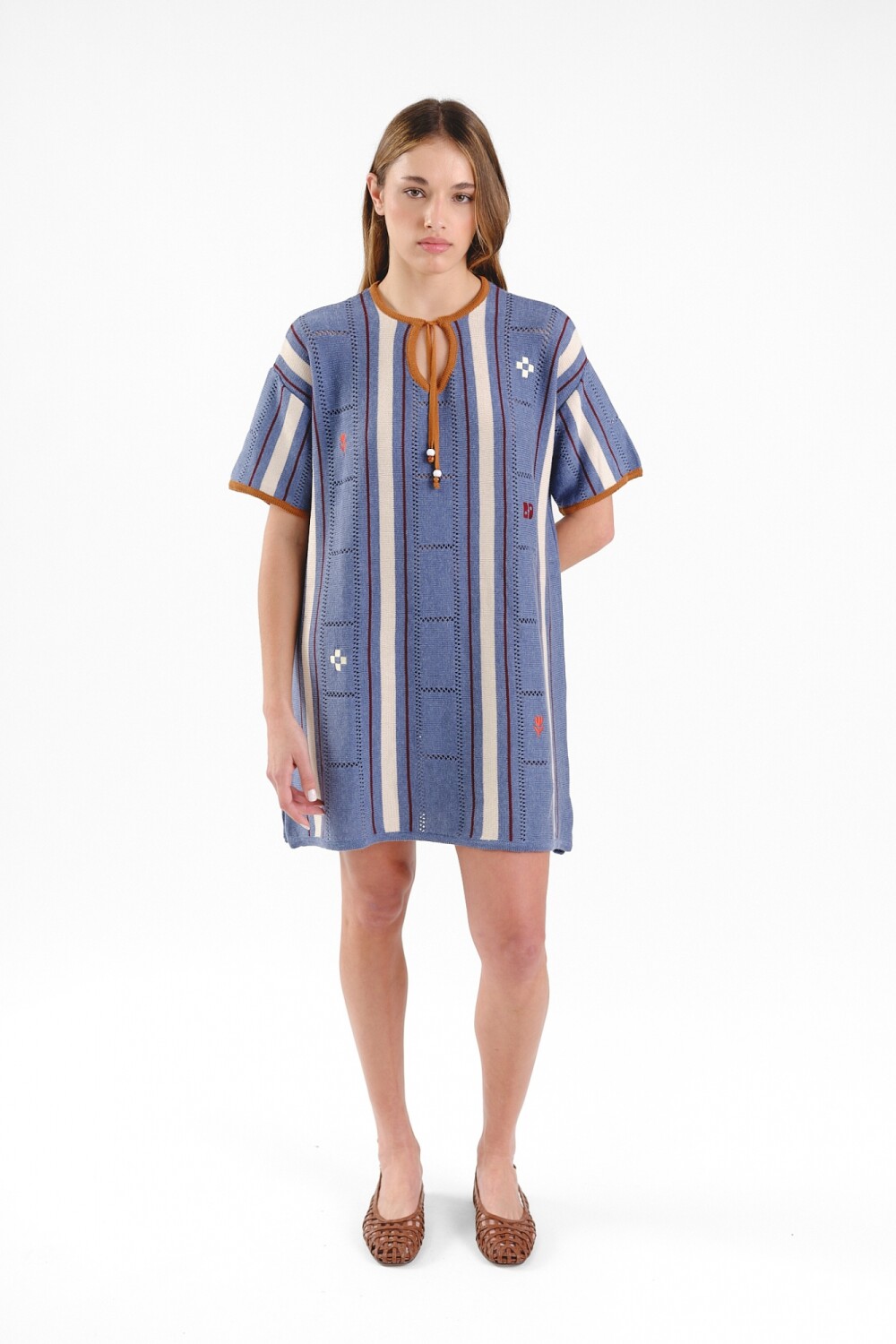 Vestido Néctar Azul