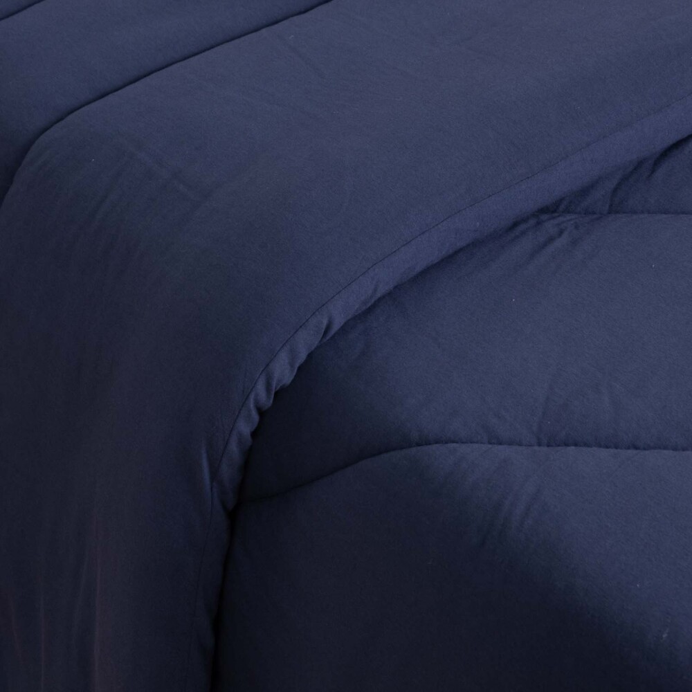 ACOLCHADO 2 PLAZAS JERSEY AZUL MALLA JERSEY