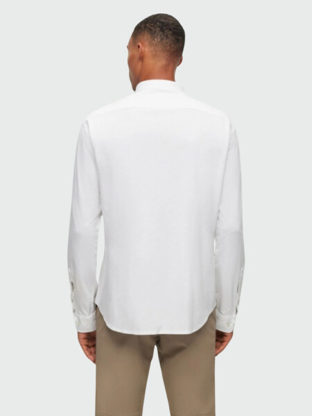 Hugo Boss -Camisa Casual, regular fit, BIADO Blanco