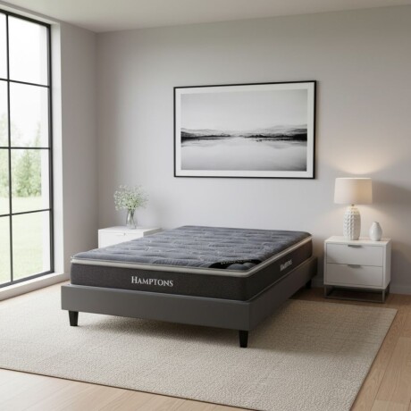Sommier 2 Plazas THM Hybrid Silver Sommier 2 Plazas THM Hybrid Silver