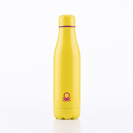 Botella Térmica Benetton Acero Inox 500ml Amarillo
