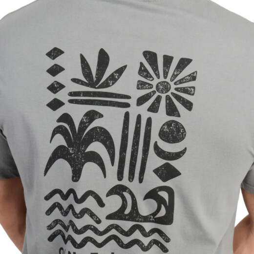 Remera Oneill Glyphs - Gris Remera Oneill Glyphs - Gris