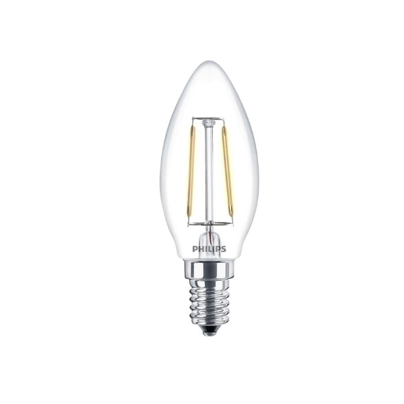 Lámpara LED velita vintage E14 4W 380Lm luz cálida L27208