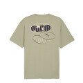 Remera de Hombre Puma Logo Lab Relax Verde